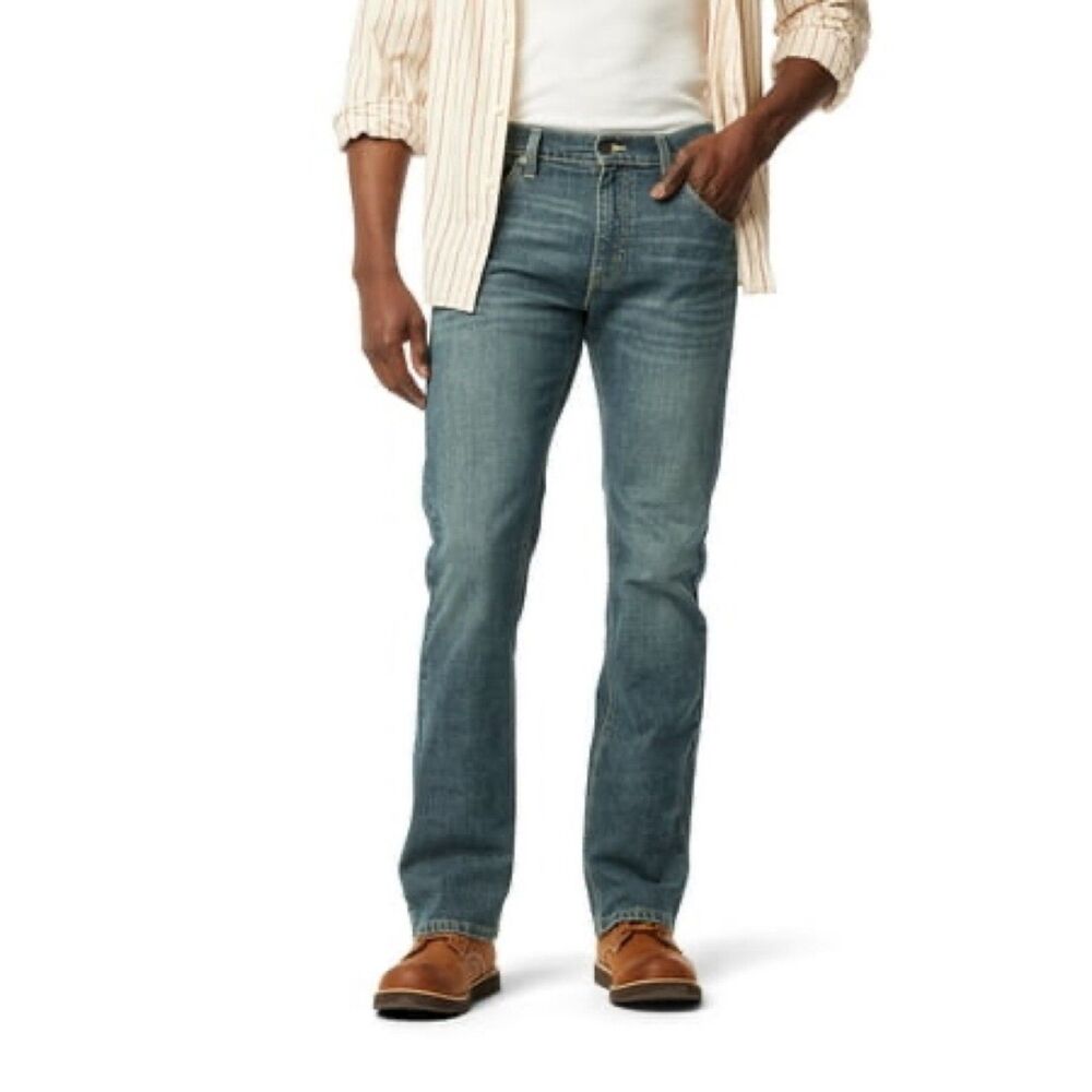 Levi Strauss Signature Men's Bootcut Jeans 40x30